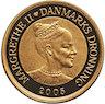 Dansk 10 kr Margarethe II - 7,78 gram guld