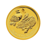 Australiensiska Guld Lunar Serien - 1 oz - 2011 - Year of the Rabbit