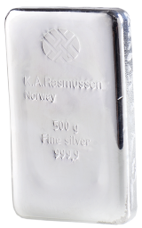 Silvertacka 500 gram - KA Rasmussen